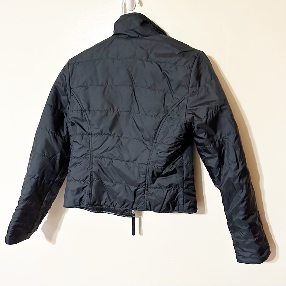 Wilson’s Leather Maxima black leather women’s jacket size small reversible - Picture 9 of 11